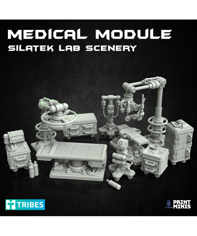 Medical Bay - Evil Lab Scenery Module - The Outbreak Collection