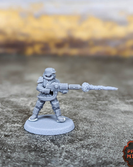 Fusion Gun Troops x2