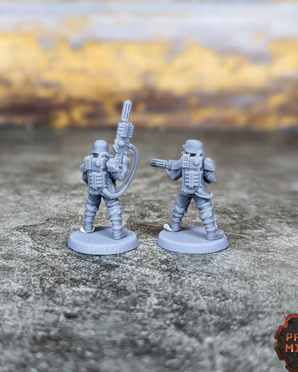 Fusion Gun Troops x2