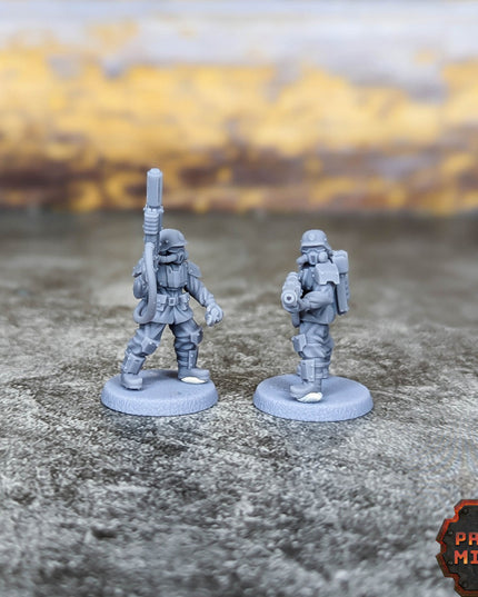 Fusion Gun Troops x2