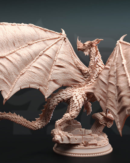 Juvenile Green Dragon - Midorius the Broken