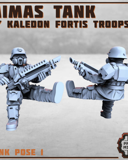Troop Poses x6 for Mimas - Kaledon Fortis