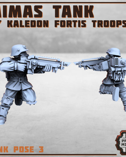 Troop Poses x6 for Mimas - Kaledon Fortis