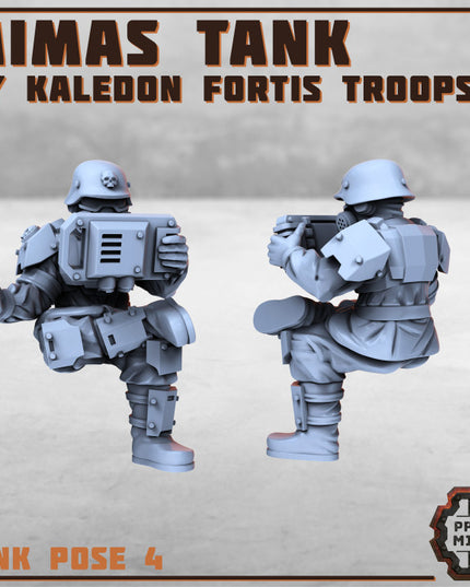 Troop Poses x6 for Mimas - Kaledon Fortis