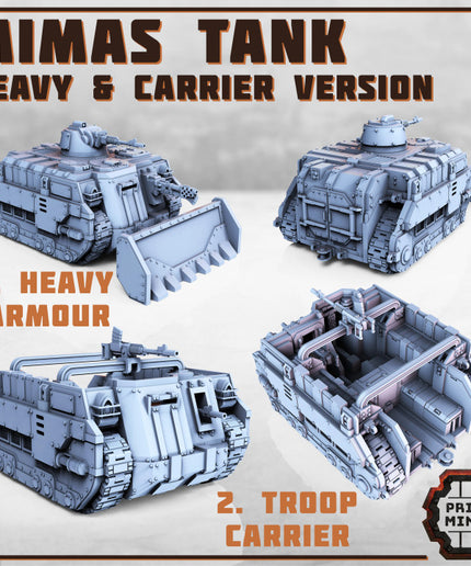 Mimas Tank - Troop Carrier & Heavy Armour