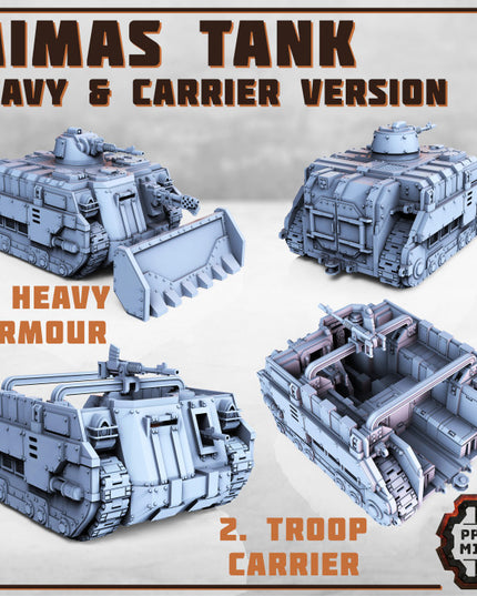 Mimas Tank - Troop Carrier & Heavy Armour