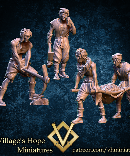 Miner , Prisoner Miner , Wuxia Miner