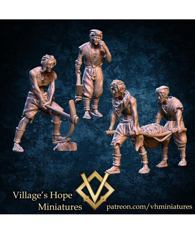 Miner , Prisoner Miner , Wuxia Miner