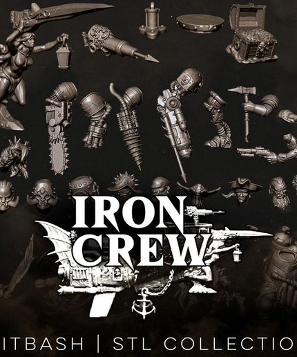 Kitbash Set "Iron Crew"