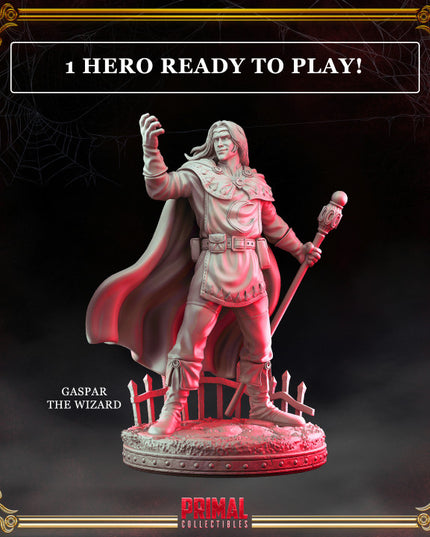 6 miniatures - 32mm - RPG game Expansion - THE RISE OF THE DEATH LORD- MASTERS OF DUNGEONS QUEST - Premium Package