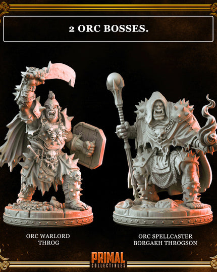 9 miniatures - RPG expansion game - RETURN OF THE KING FORTRESS- MASTERS OF DUNGEONS QUEST - Premium Package