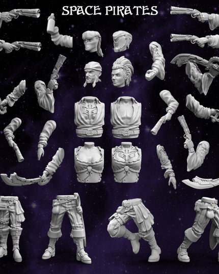 Captain Swift Crew Pack - Space Pirates Collection
