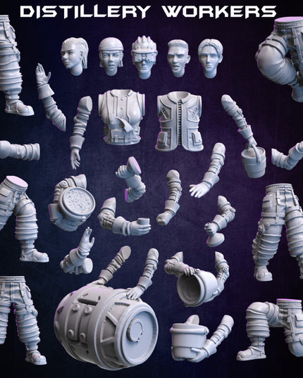 The Distillery Factory Collection - run the most notorious drug factory in Zadorn!