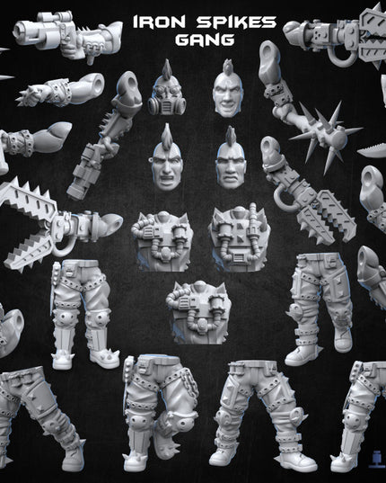 Iron Spikes Gang (modular) - The Ironside Docks Collection