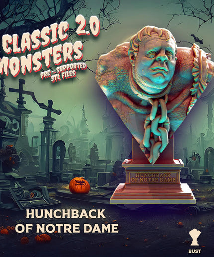 hunchback of notre dame (bust)
