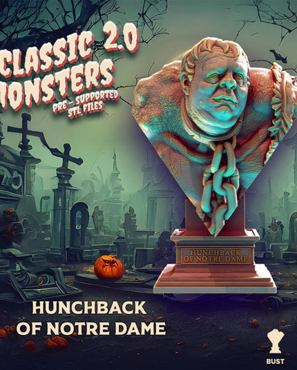 hunchback of notre dame (bust)