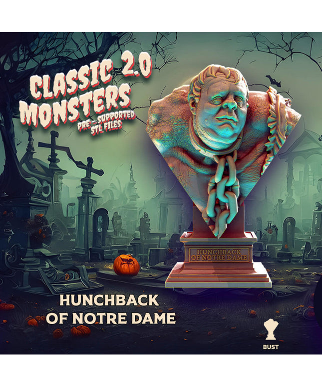 hunchback of notre dame (bust)