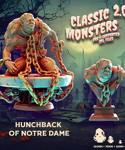 hunchback of notre dame + bust