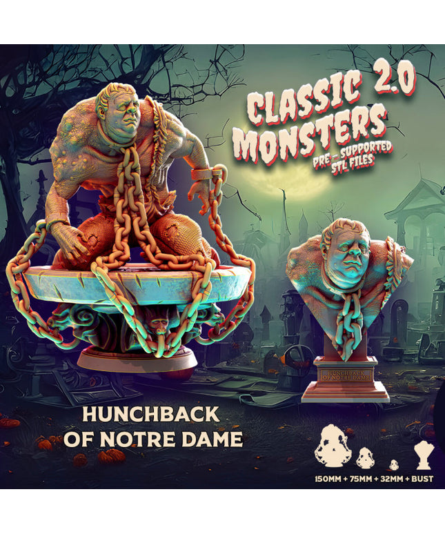 hunchback of notre dame + bust