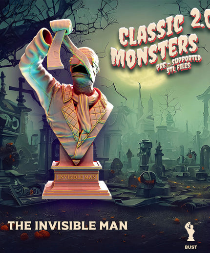 INVISIBLE MAN (bust)