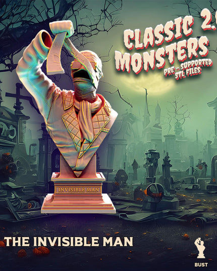 INVISIBLE MAN (bust)