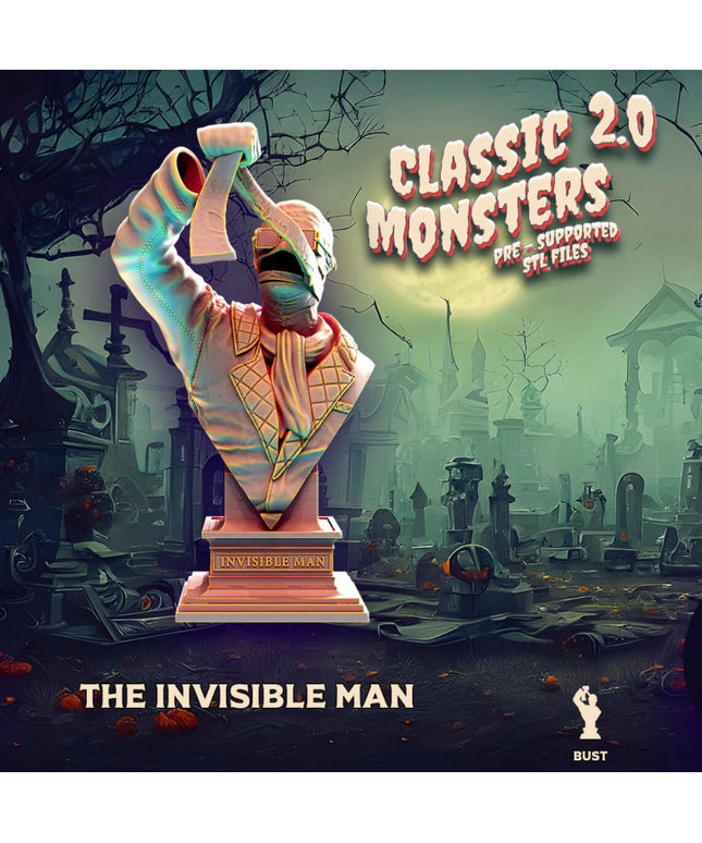 INVISIBLE MAN (bust)