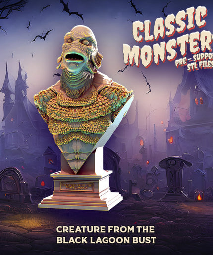 Creature of the black lagoon bust