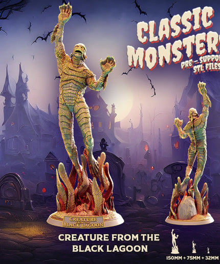 Creature from the black lagoon ( No bust )
