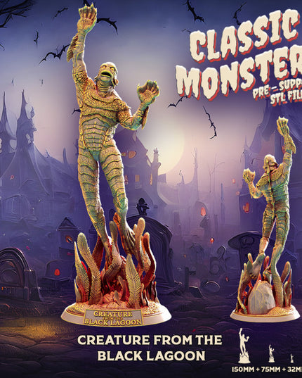 Creature from the black lagoon ( No bust )