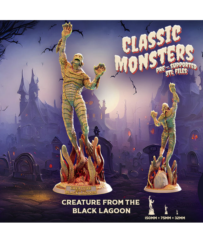 Creature from the black lagoon ( No bust )
