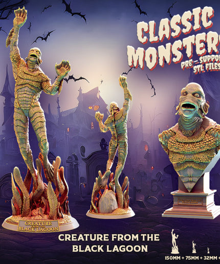 Creature from the black lagoon