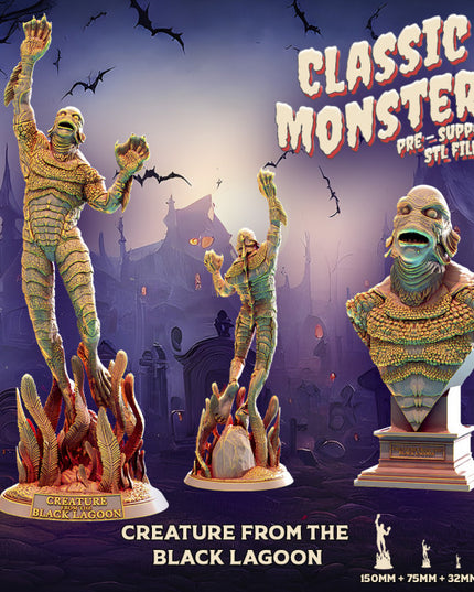 Creature from the black lagoon