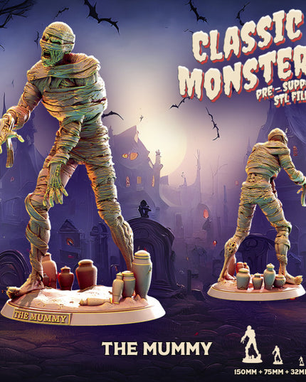 The Mummy ( bust NOT included)