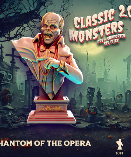 phantom of the opera (bust)