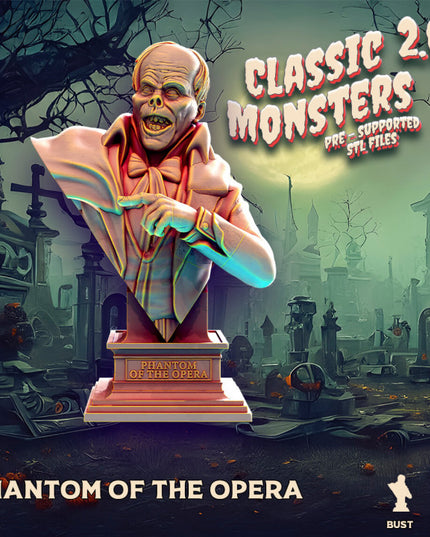 phantom of the opera (bust)