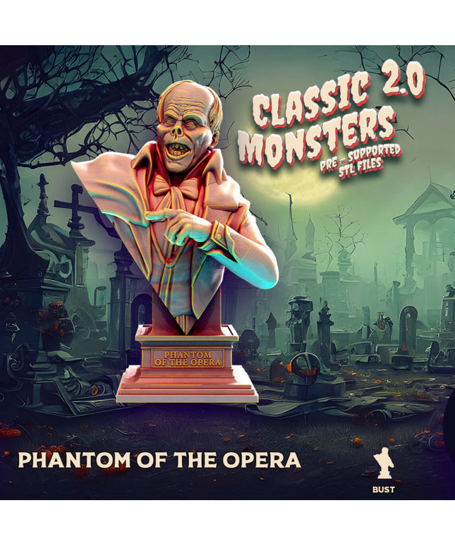 phantom of the opera (bust)