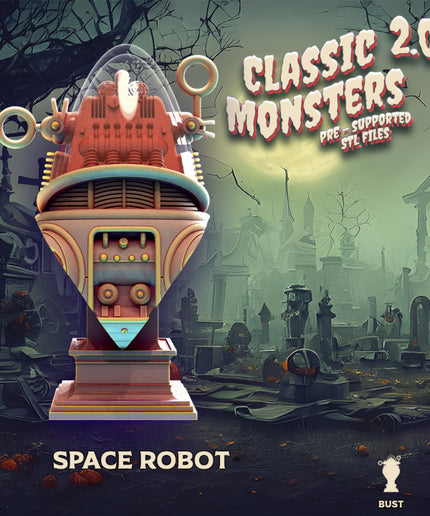 Space robot (bust)