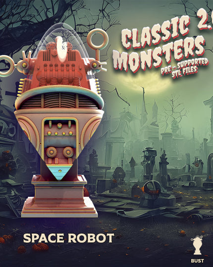 Space robot (bust)
