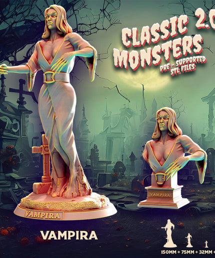 vampira + bust