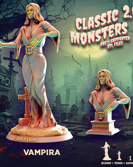 vampira + bust