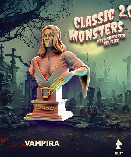 vampira Bust