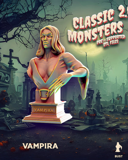 vampira Bust