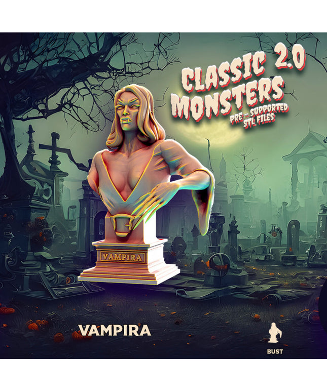 vampira Bust