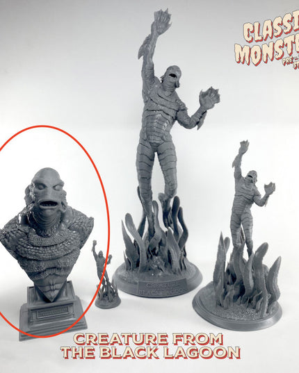 Creature of the black lagoon bust