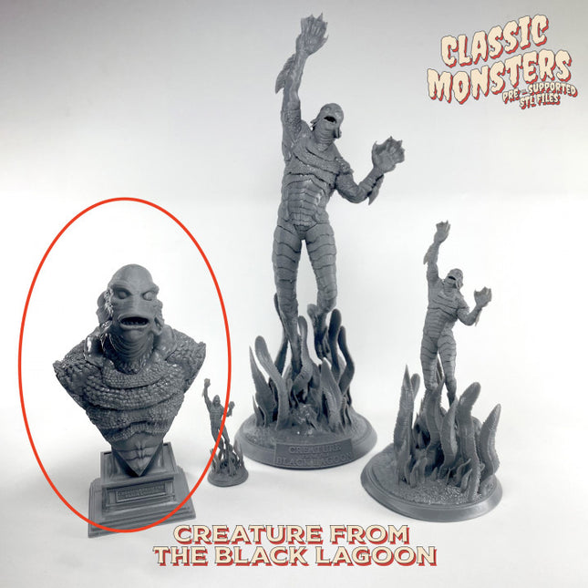 Creature of the black lagoon bust