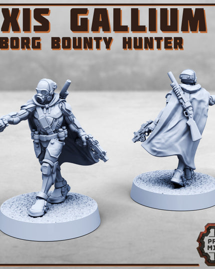 Axis Gallium - Cyborg Bounty Hunter