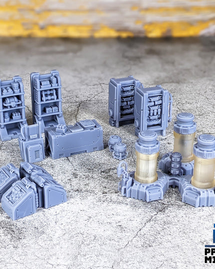 Narcotics Store - Scenery Kit - Night Market Collection