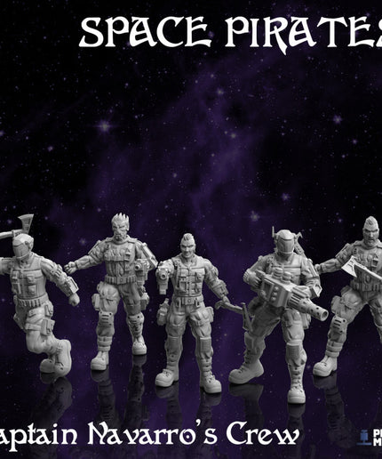 Modular Navarro Pirate Crew - Space Pirates