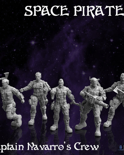 Modular Navarro Pirate Crew - Space Pirates