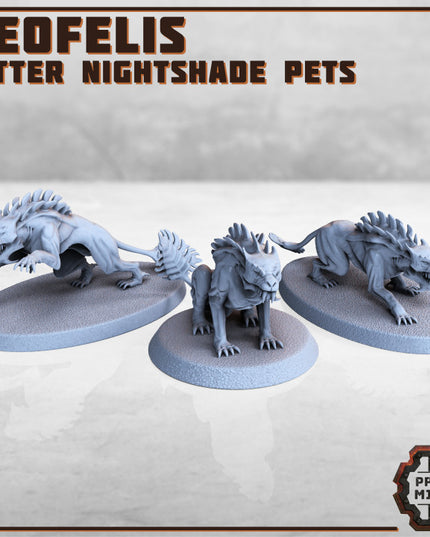 Neofelis x3 - Bitter Nightshade Gang Pets